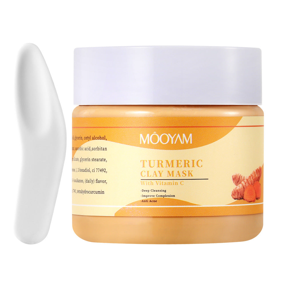 Turmeric Clay Mask – Deep Cleansing, Acne & Blackhead Treatment