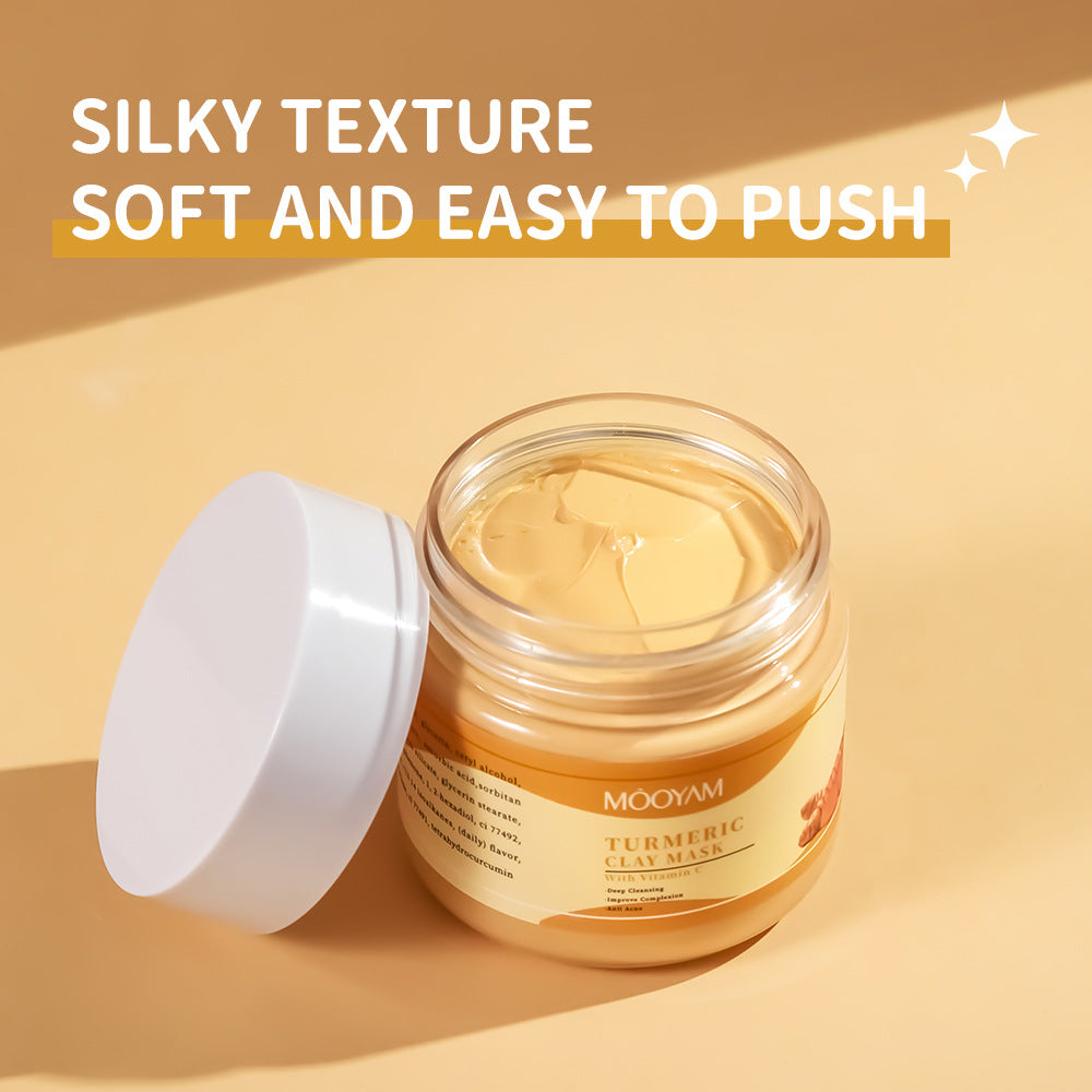 Turmeric Clay Mask – Deep Cleansing, Acne & Blackhead Treatment