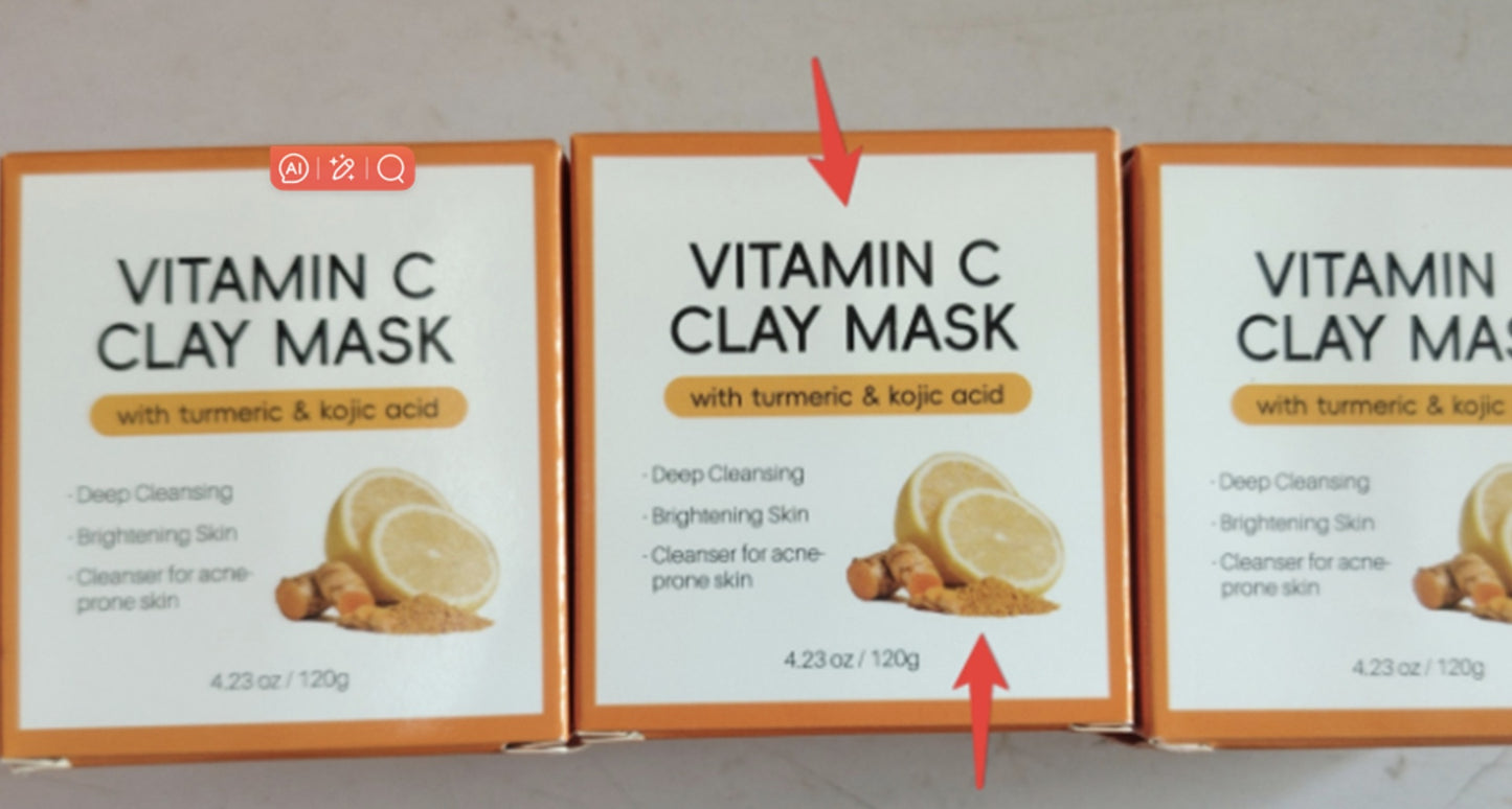 Turmeric Clay Mask – Deep Cleansing, Acne & Blackhead Treatment